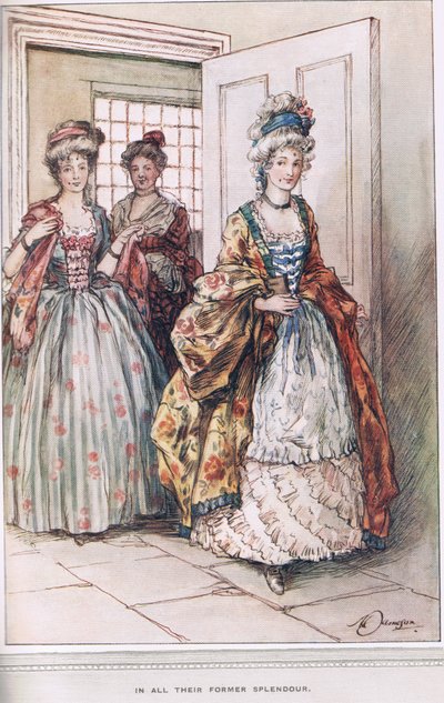In All Their Former Splendour, Illustration from 